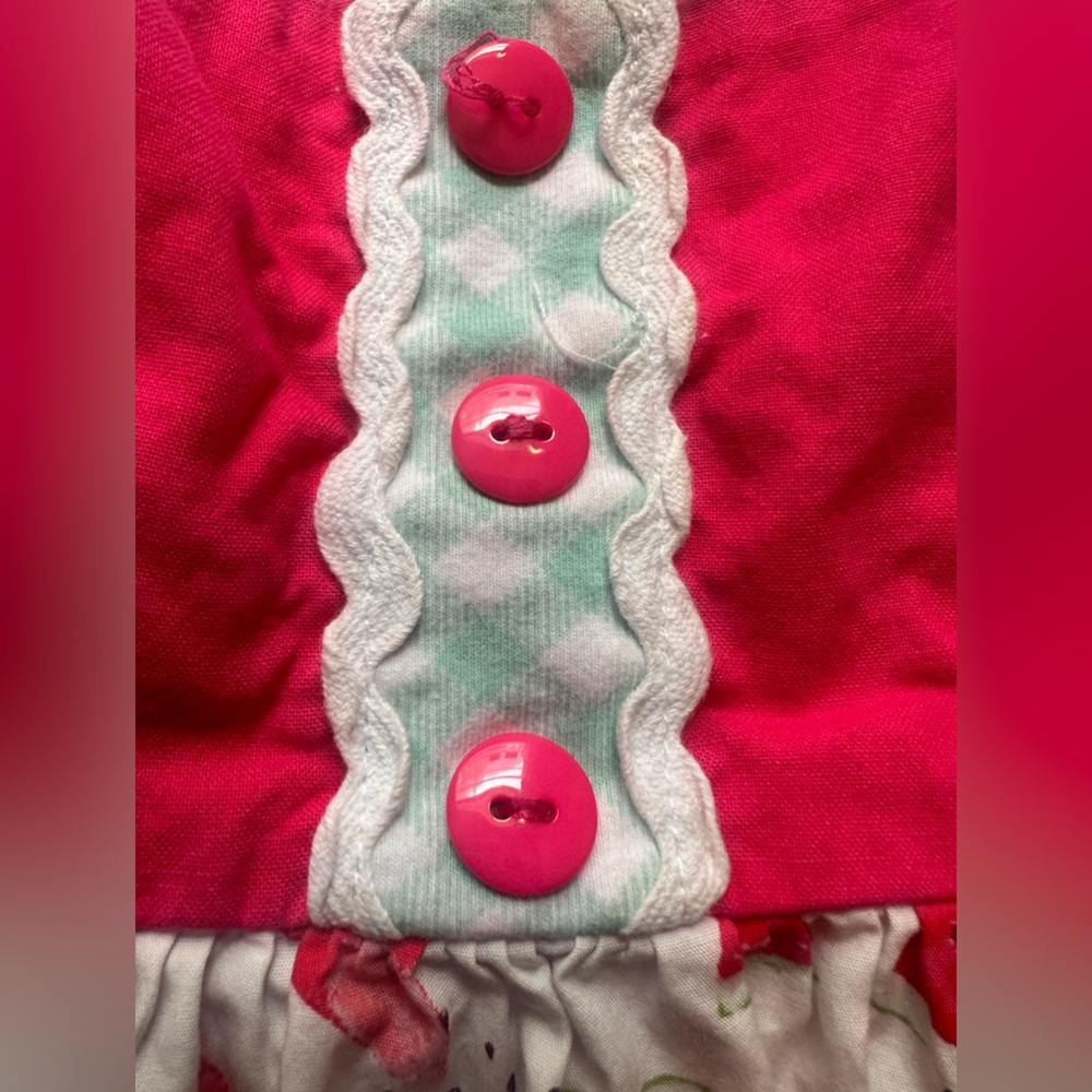 Ricrac & Ruffles Watermelon Set - Picture 4 of 7